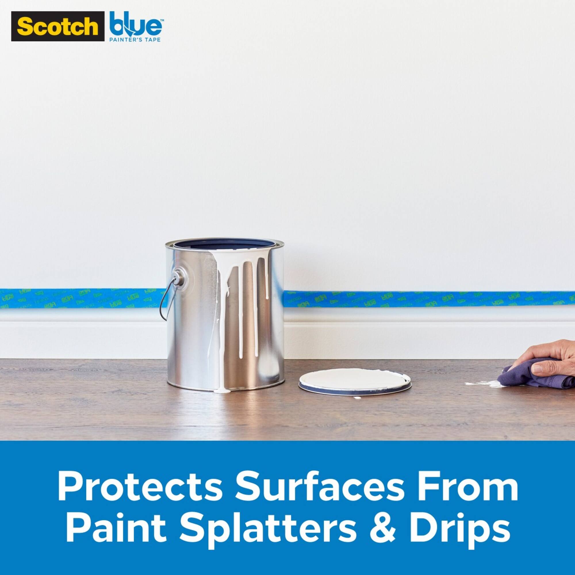ScotchBlue™ 24" x 90ft. Painter's Tape & Plastic with Dispenser
